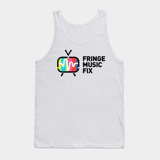 FRINGE MUSIC FIX Retro Logo Tank Top by Sudburied